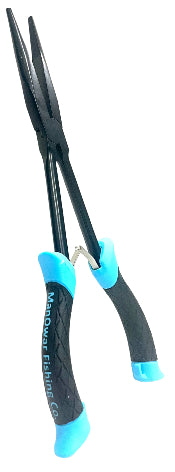 11" Long Nose Plier Black Handle Plier - ManOwar Fishing Co.