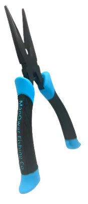 6" Straight Nose Black Handle Plier - ManOwar Fishing Co.