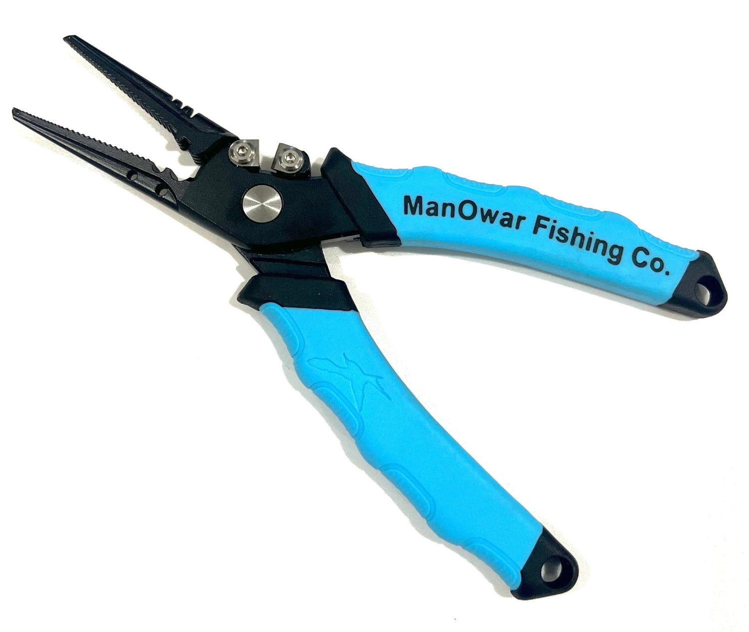 7.5" Stainless Steel Plier Blue Handle - ManOwar Fishing Co.