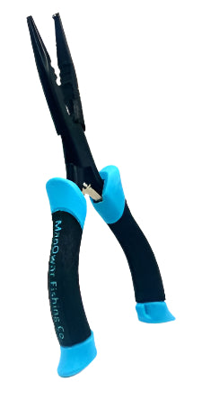 7" Split Ring Pliers Black Handle Plier - ManOwar Fishing Co.