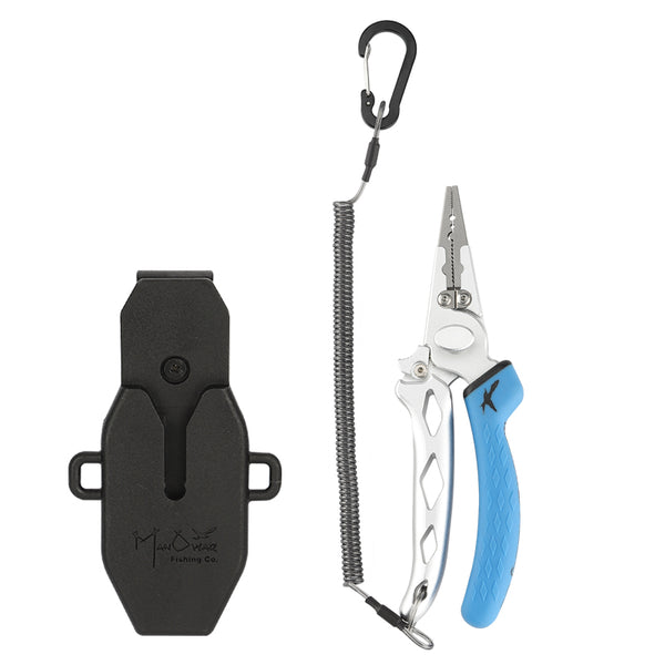 Just Say No to a Sheath Blue Handle (Right Side Clip) - ManOwar